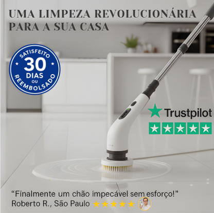 Escova Elétrica Rotativa 9 em 1