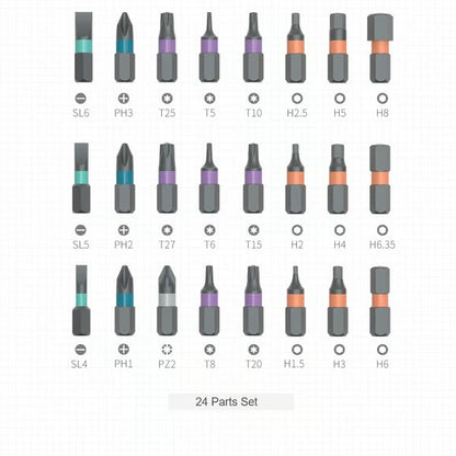 T10 PRO – A chave de fendas de precisão 24 em 1!